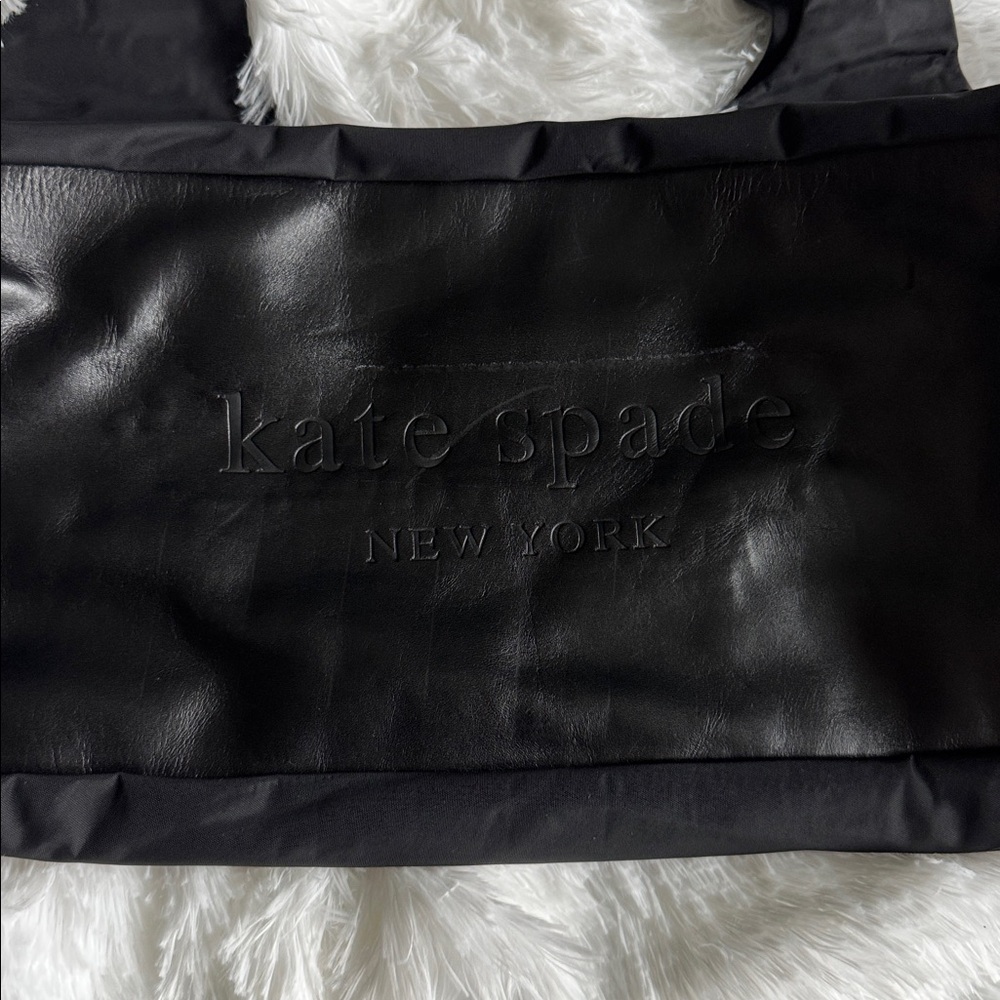 Kate Spade Black Leather Tote